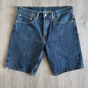 Levi's Dark Blue Jean Shorts for Men
